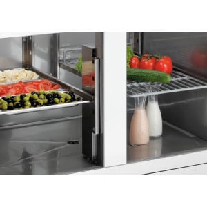 Saladette - 2 x 1/1 GN + 3 x 1/6 GN - 2 Deuren