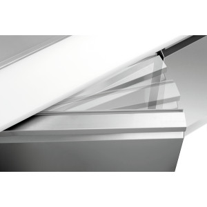 Saladette - 2 x 1/1 GN + 3 x 1/6 GN - 2 Deuren