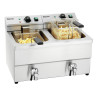 Deep fryer Snack II 2x8 L