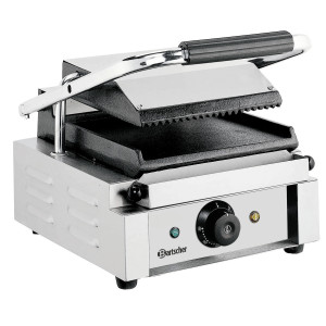 Grill Panini Geribbeld en Glad