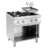 Fornuis 4 Pitten met Onderbouw Serie 700