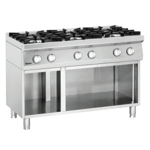 Fourneau 6 Feux mit Unterbau Serie 700