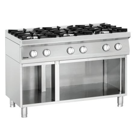 Fourneau 6 Feux mit Unterbau Serie 700