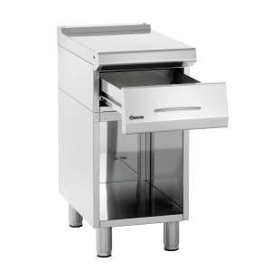 Werkblad met open sokkel Serie 700 professioneel - Ref BR284804