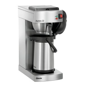 Koffiemachine Aurora 22 met pompthermos.