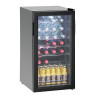 Refrigerated drink display case - 28 Bottles