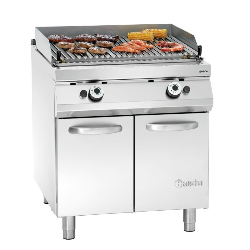 Gaslava-grill Professioneel Bartscher Serie 900 - Rooster V