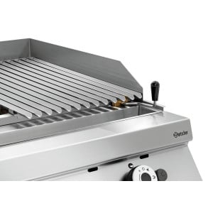 Gaslava-steengrill Professioneel Bartscher Serie 900 - Rooster V