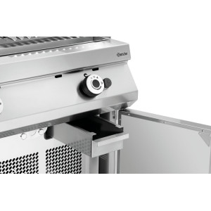 Gas-Lavasteingrill Professional Bartscher Serie 900 - Grill V