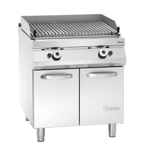 Gas-Lavasteingrill Professional Bartscher Serie 900 - Grill V