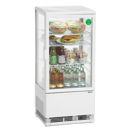 Mini Professionele Koelvitrine Bartscher - 78 L Wit