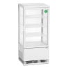 Mini Professional Refrigerated Display Case Bartscher - 78 L White