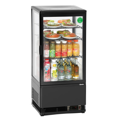 Mini Profi-Kühlschrank Bartscher - 78 L Schwarz