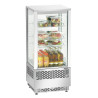 Mini Vitrine Réfrigérée Professionnelle Bartscher - 78 L Inox