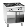 4-burner stove series 900 - Open Base from the brand Bartscher
