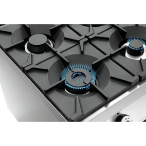 6-burner stove series 900 - Open Base from the brand Bartscher