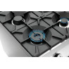 Sechsbrenner-Herd Serie 900 - Offener Unterbau der Marke Bartscher