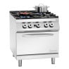 Four-burner range series 900 - Gas oven GN 2/1 from the brand Bartscher