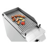 Gas-Lavagestein-Grill - Breite 400 der Marke Bartscher