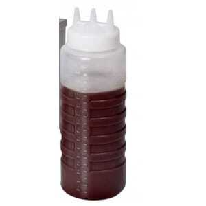 Fles met 3 schenktuiten Krampouz - Precisie en veelzijdigheid voor keukenprofessionals