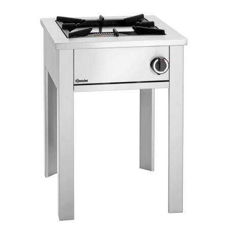 Professionele gasfornuis op poten - 1 brander - 280 mm Bartscher 1050603