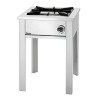 Professionele gasfornuis op poten - 1 brander - 280 mm Bartscher 1050603