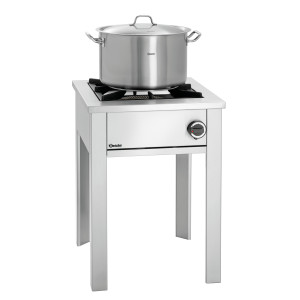 Professionele gasfornuis op poten - 1 brander - 280 mm Bartscher 1050603