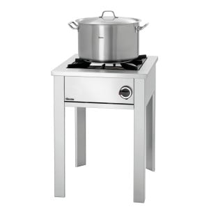 Professionele gasfornuis op poten - 1 brander - 280 mm Bartscher 1050603