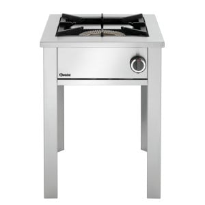 Professionele gasfornuis op poten - 1 brander - 280 mm Bartscher 1050603