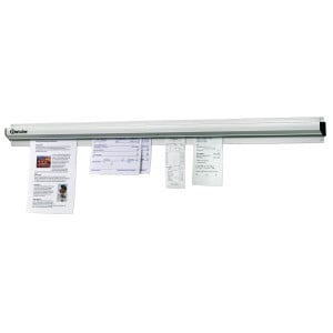 Prikbordhaak Muurbevestiging Aluminium - 610 mm