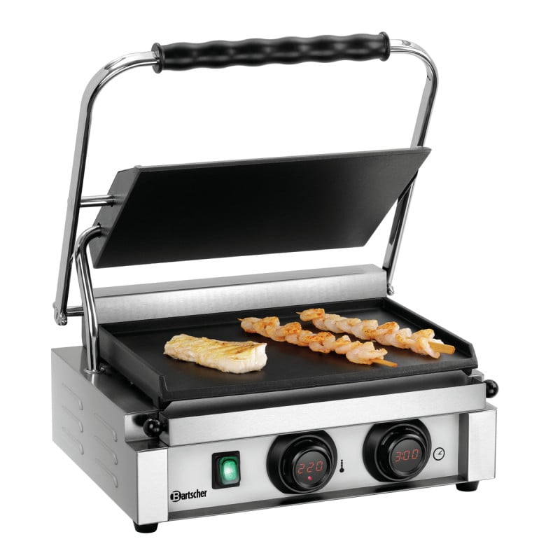 Grill voor Panini - Gladde platen - BARTSCHER