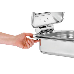 Chafing Dish Flexibel GN 2/3 met Afneembare Deksel - 5,2 L - Bartscher