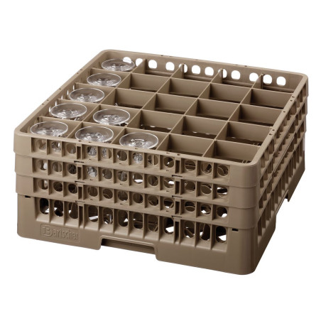 Casier de Lavage - 25 Cases - H 225 mm