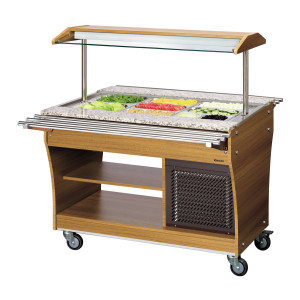 Buffet/Saladebar met koeling - 3 x GN 1/1