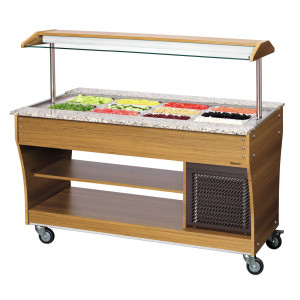 Koelbuffet/Saladebar - 4 x GN 1/1