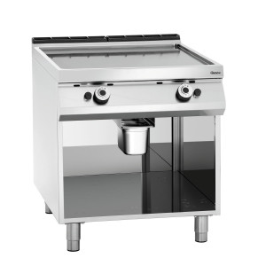 Glatte Snackplatte - L 800 mm - Gas