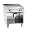 Gladde Snackplaat - L 800 mm - Gas