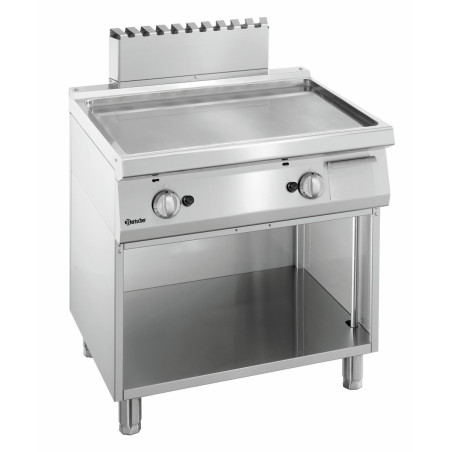 Plaatgrill Gladde Breedte 800 mm - Gas