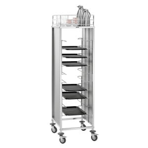 Stainless Steel Gastronorm Trolley - 10 Levels - Bartscher