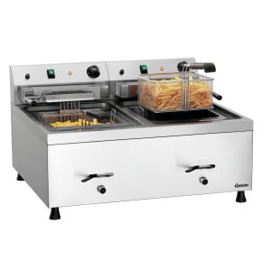 Friteuse 12L-20 Bartscher | Professionele RVS Friteuse