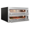 Bartscher Pizzaofen ET205 2BK 1050x1050 - Professioneller Ofen für 18 Pizzen