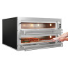 Bartscher Pizzaofen ET205 2BK 1050x1050 - Professioneller Ofen für 18 Pizzen