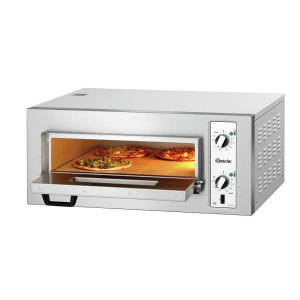 Pizzaofen NT 501 Bartscher: Gleichzeitiges Backen von 4 Pizzen bis zu 450 °C