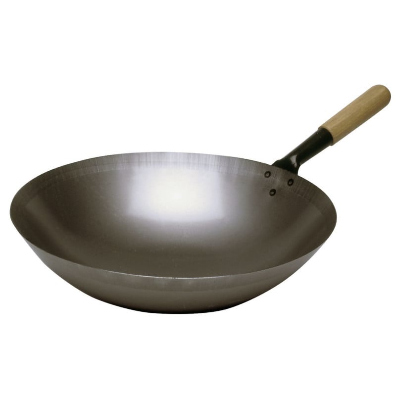 Sauteuse Wok staal Bartscher 360mm - Professioneel & veelzijdig