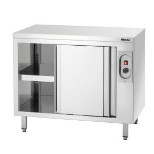 Professional stainless steel warming cabinet - Bartscher 347107