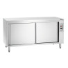 Heated cabinet 700 Bartscher: Professional stainless steel base cabinet