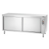 Professional stainless steel warming cabinet for optimal heat retention