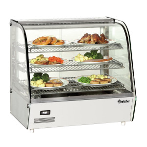 Beheizte Vitrine Deli Plus I Bartscher - 120L, LED-Beleuchtung