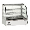 Verwarmde vitrine Deli Plus I Bartscher - 120L, LED-verlichting