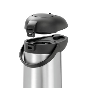 Thermos met pomp 5L Bartscher - Optimale bewaring, ideaal voor professionals.